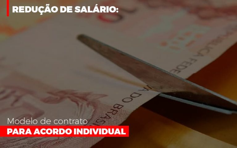 Reducao De Salario Modelo De Contrato Para Acordo Individual - Contabilidade na Bahia - BA | Grupo Orcoma